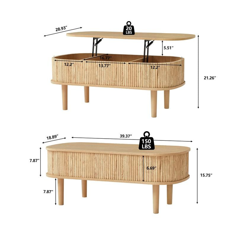 Assemblable wooden center
