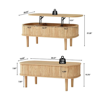 Assemblable wooden center
